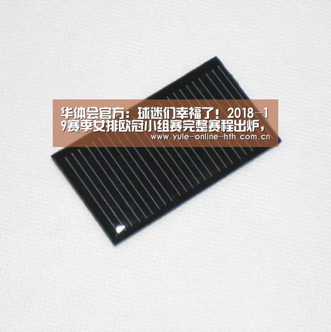 华体会官方:球迷们幸福了!2018-19赛季女排欧冠小组赛完整赛程出炉,请收藏(图3) 华体会登录